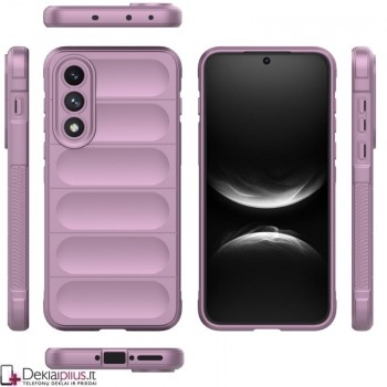Magic Shield guminis dėklas su kameros apsauga - violetinis (Oneplus Nord 5)